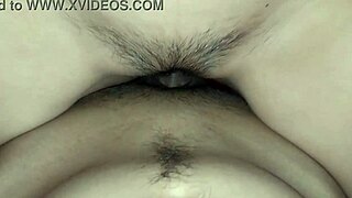 First Anal with Latina Girlfriend Creampie!