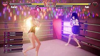 Intense Lesbian Battle with Fingering, Fucking, Licking, and Masturbation Scenes