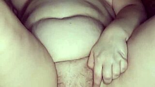 thick milf gets fucked by big dildo and cums hard.