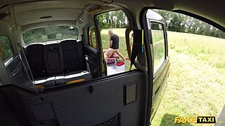 Fake Taxi British Luci Reign Encounters Taxi Driver's Huge White Cock