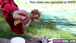 Pagan stepmom, ass fucked by masked stepson?