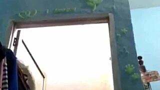 indonesian girl relaxes in bath on webcam