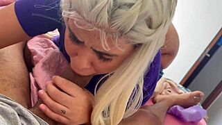 Wow, Curvy Latina Loses Bet And Swallows Everything!