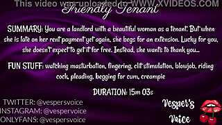 F4m Erotic Audio Tenant Thanks For Rent Extension Blowjob Riding