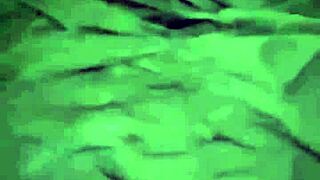 Amoosina cums on white ass in airport toilet.