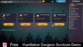 Humiliation Dungeon Survivors Demo