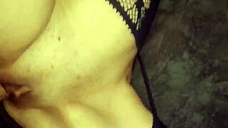 graceful milf rides monster cock in homemade anal scene