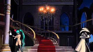 Hatsune miku nude with big natural tits