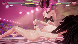 Intense Lesbian Battle with Fingering, Fucking, Licking, and Masturbation Scenes