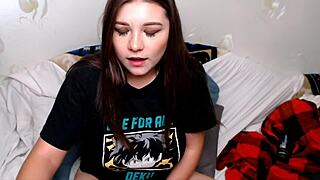 in the webcam solo session, i tease my pussy with a vibrator and toys, building to a cute cum explosion