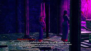 lets play the chosen acolyte - prologue with anal assfucking and hairy pussy licking