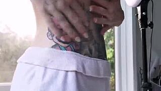 Melody Radford, why are you trying on that micro bikini?