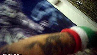 i cum on her italian pound machine, brunette babe gets powerload climax with flexing nuts