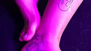 Fetish Brazilian Tattooed Woman Explores Unique Interests