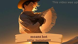 Hot moans during the erotic solo session