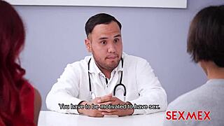 yorgelis carrillo lets the doctor handle her hot body in sexmex