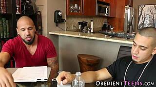 i dominate teen with two cocks