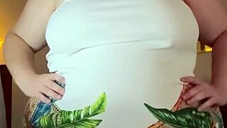 Luxurious BBW craves intense BBC impregnation fantasy