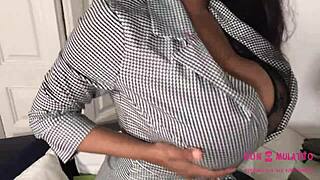 does this black girl with huge tits squirt for you too?