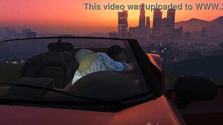 Franklin gets a hooker service in GTA 5 🚗