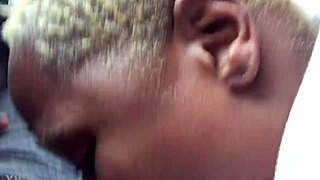 Blonde Bomber Sucks Blondegod's Monster Cock