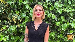 Naomi and Pam, two naughty French milfs, share a cock in a steamy group scene