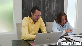 Axel And Brad Punish Boss Jordan