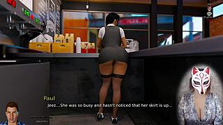 anna shares an exciting moment of affection in episode two.