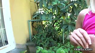 exquisite czech beauty seduced in the store and taken in point of view