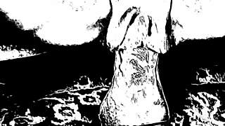 Granny Touches Cartoon Pussy