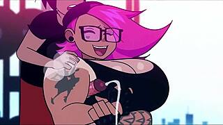 Princess Ethel By Fangdanger In Gym Blowjob Scene