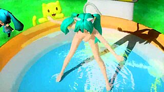 hatsune miku nekomimi switch project diva nude mod full nude