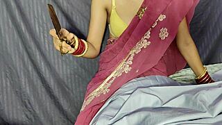 Indian tailor bhabhi fucks customer hard