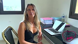 Milena, that sexy milf, really loves big cocks.