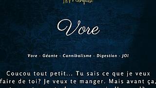 French Giantess Gives JERK OFF Instructions in Audio Porn