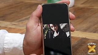 abby petite 18+ naughty girl enjoys two big cocks