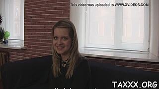 Teen Amateur Gets Intense Fuck During Casting Interview