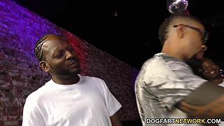 Alex chance tries interracial gangbang with huge bbc cocks