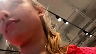 Teens Explore Passion in Public Changing Room