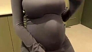 Jerking Off On My Stepmom's Big Milky Tits!