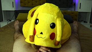 Pikachu Devours Sperm