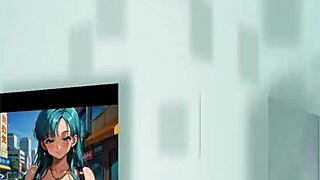 European solo performance by Bulma character