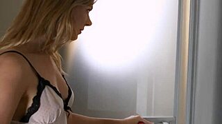 Small-Breasted Beauty Sucks Boyfriend's Dick Awake Then Gets Fucked Hard in Cowgirl and Doggystyle