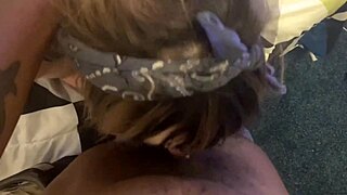 Tattoo Slut Sucks Dick Upside Down Then Gets Punished And Fucked!