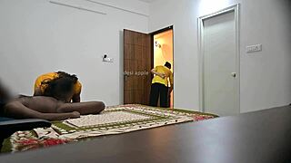 Maid Gets Blowjob And Hard Fuck While Cleaning.