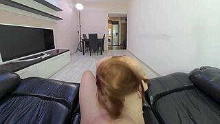 Anna Borisova Gets Cum on Her Tits!