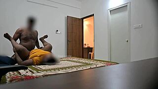 Maid Gets Blowjob And Hard Fuck While Cleaning.