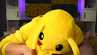 Pikachu Devours Sperm