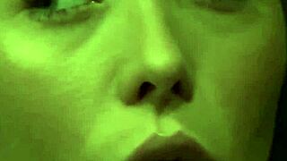 I got my monster cock sucked by two shemales before they fucked me hard, but I mean...