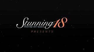 blonde cutie hanna rey is rubbing her meaty clit till her cunt is all wet.